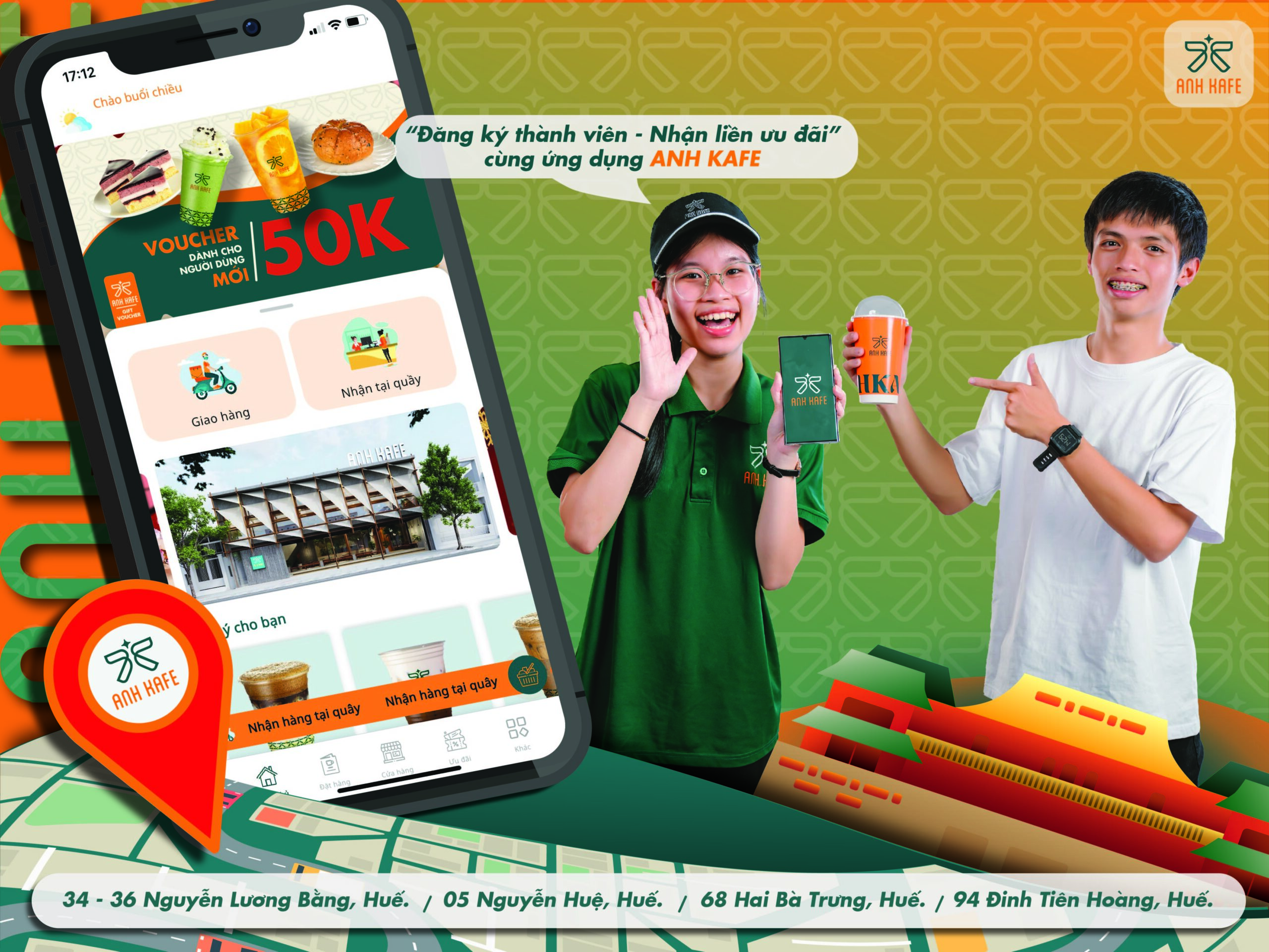 VÔ VÀN TIỆN ÍCH CÙNG ỨNG DỤNG ANH KAFE